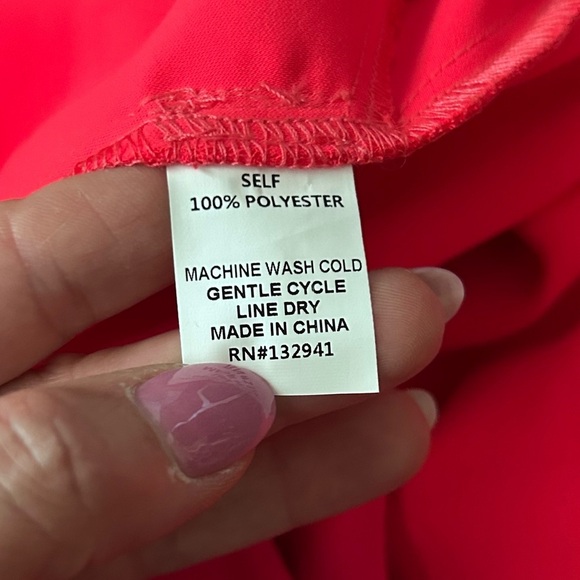 Amanda Uprichard Elondra Sleeveless Midi Dress in Electric Rouge Pink Sz XS - Picture 11 of 12